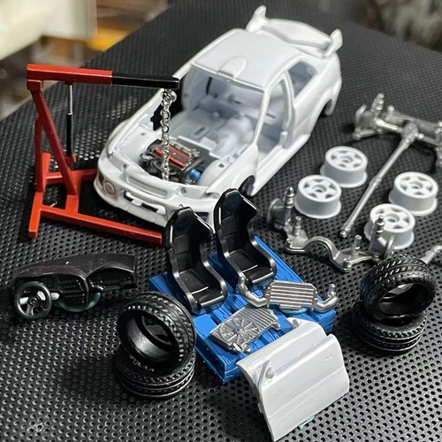 Diorama car tuning model - car,