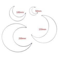 Moon Dream Catcher Metal Moons