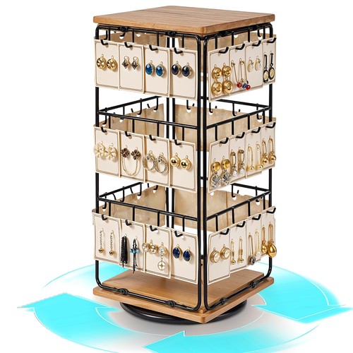 Rotating earring display - rotating,