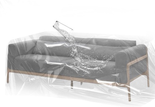 Plastic sofa cover furniture - plastic,