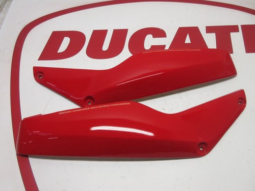 Ducati seat fairing side - , red