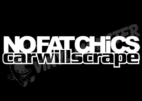 Fat chicks sticker drift - no,