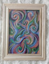 Framed Needle Felted Wall Art