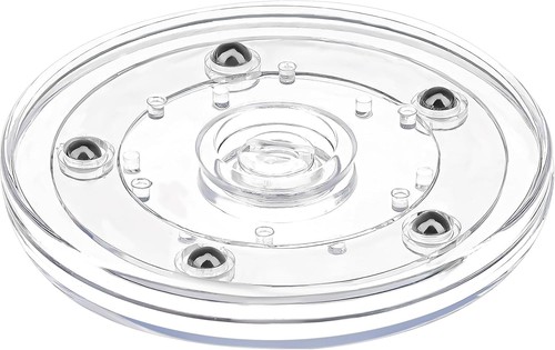 Clear acrylic lazy susan - 10,