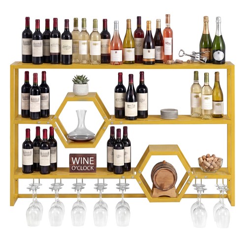 Wall mounted wine - wall, 47”
