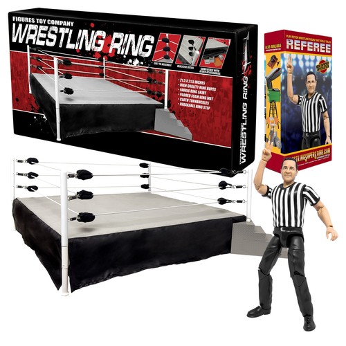 Wrestling ring talking - &,