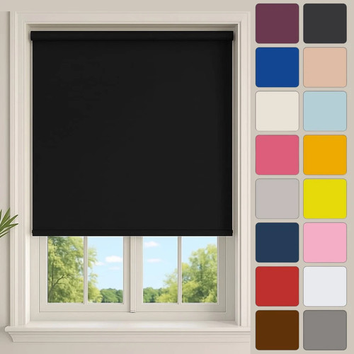 Blackout roller blinds 100 - roller, 100%