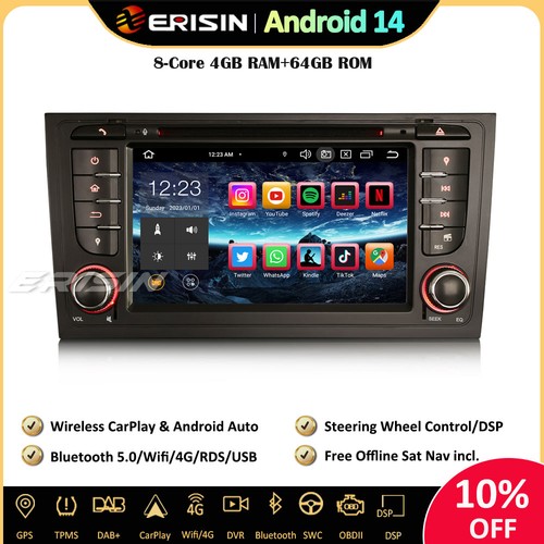 Core android car stereo - 8-core, 14