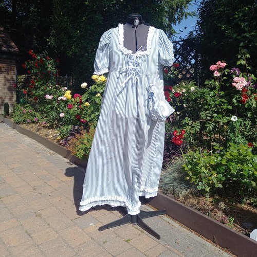 Regency austen day - dress,, blue
