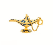 Mini magic genie lamp ornament - magic,