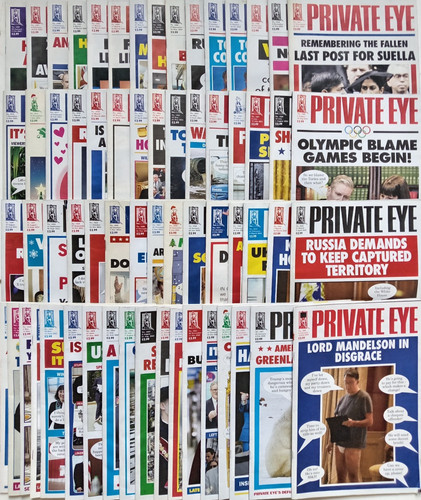 Private eye magazine - eye,