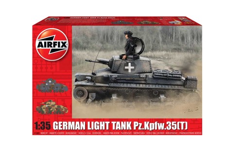 Airfix german light tank - german,