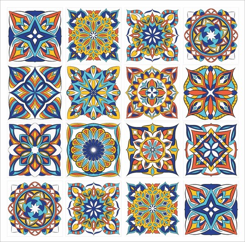Tile stickers mosaic transfers - tile,