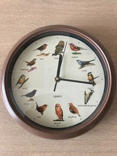 BIRD SONG WALL CLOCK
