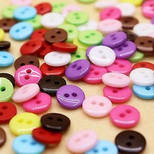 100Pcs 8~25mm Bag of Buttons