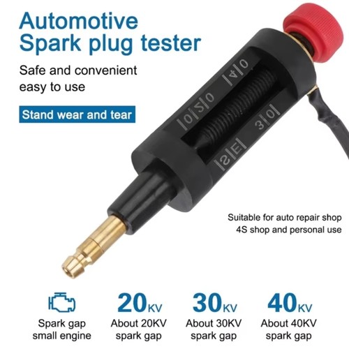 Spark plug tester adjustable - plug,