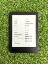 KOBO Aura H20 Ebook Ereader N367 VGC (E12)