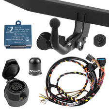 Trailer coupling rigid + ES SPEC 13p for Nissan Qashqai 2 II FL J11 19-21