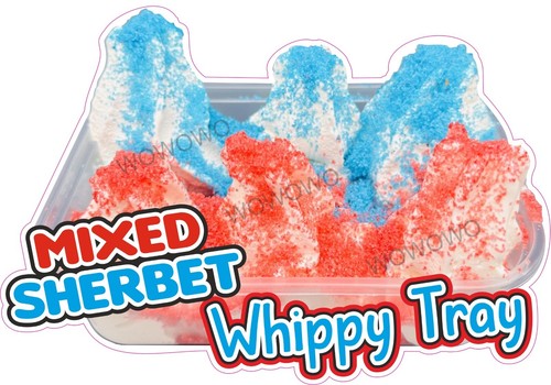 Ice cream van - sticker, mixed