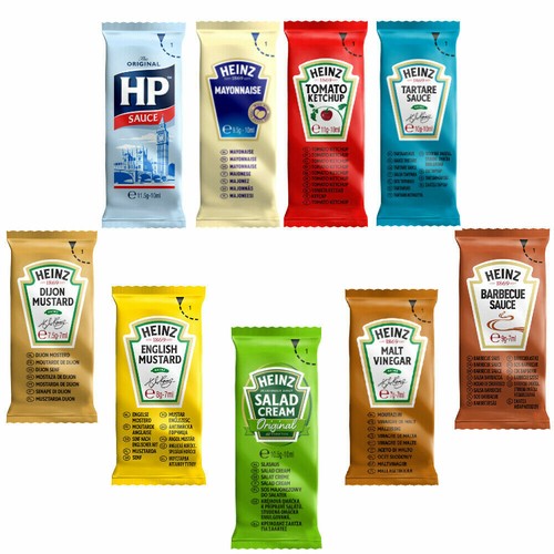 Heinz sauce sachets - heinz,