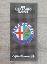 Alfa Romeo Range Brochure 1982