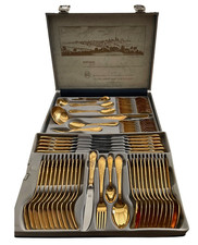 Bestecke Solingen 23/24k Gold