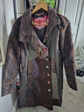 Desigual Patchwork Coat Jacket