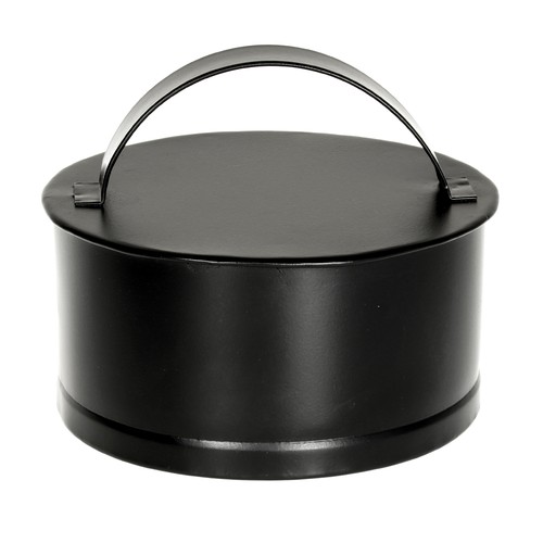 Rain cap black powder coated - rain,