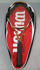 WILSON (K) FACTOR BRAVE TENNIS RACKET HEAD SIZE 105 GRIP 4 3/8 WIMBLEDON-EXC 