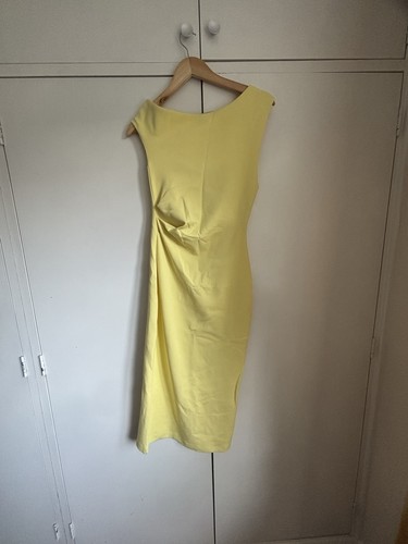 Zara dress gathered - zara, midi
