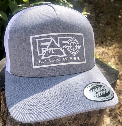 Trump fafo baseball trucker - trump,