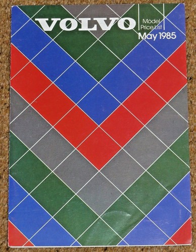1985 volvo range - range, list