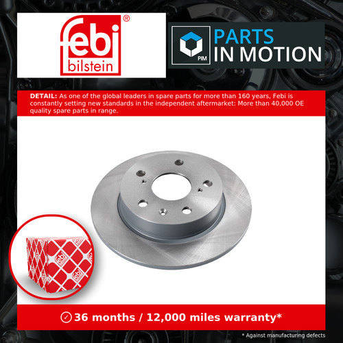 Brake discs pair - pair, solid