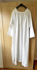 Custom made white Irish Linen