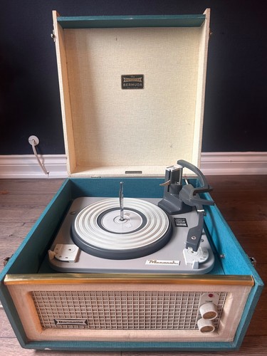 Dansette bermuda record player - dansette,