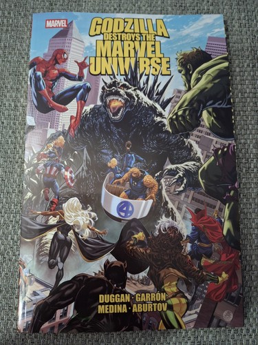Godzilla destroys the marvel - the,