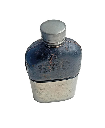 Antique edwardian leather and - leather,