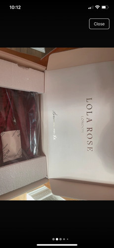 Lola rose glass trinket dish - rose,