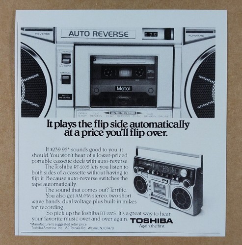 1982 toshiba 200s boombox - toshiba,