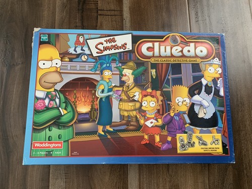The simpson cluedo board - simpson's,