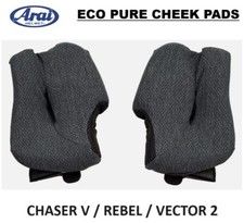 NEW #ARAI CHASER V PRO | REBEL - ECO PURE CHEEK PADS - MULTIPLE SIZES - £37.99