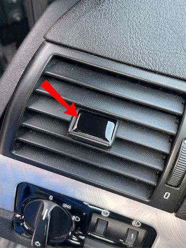 4pcs black glossy - glossy, vent