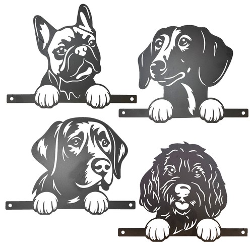 Metal dog fence - metal,