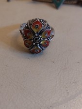 Vintage Silver Marcasite Ring