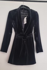 Womens Zara Black Velvet