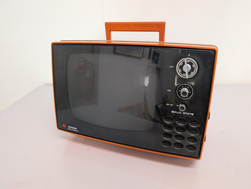 Vintage 1972 hitachi orange - vintage,