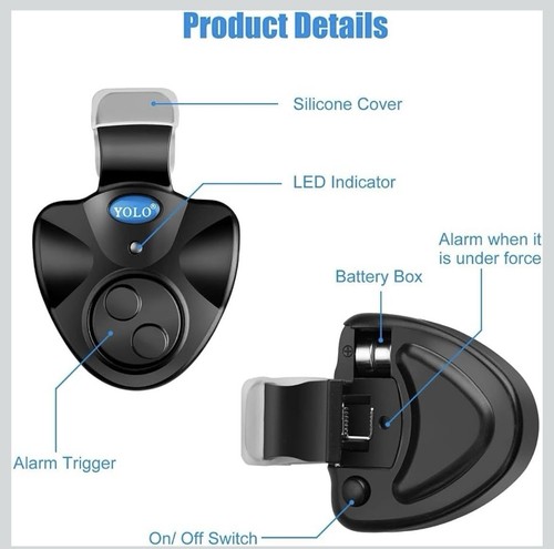 Pcs fishing bite alarm - pcs,