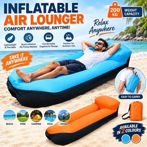 Inflatable lounger sofa - sofa, air