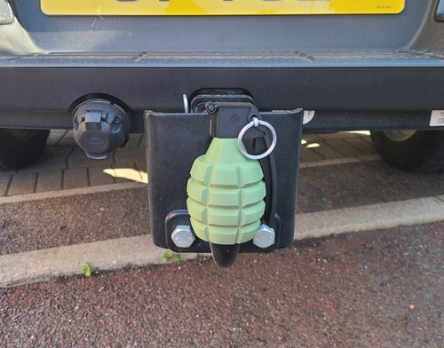 Tow bar ball cover - tow,