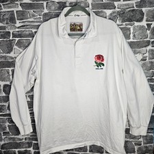 Vintage Cotton Traders Rugby Polo Shirt Size XXL 90s England